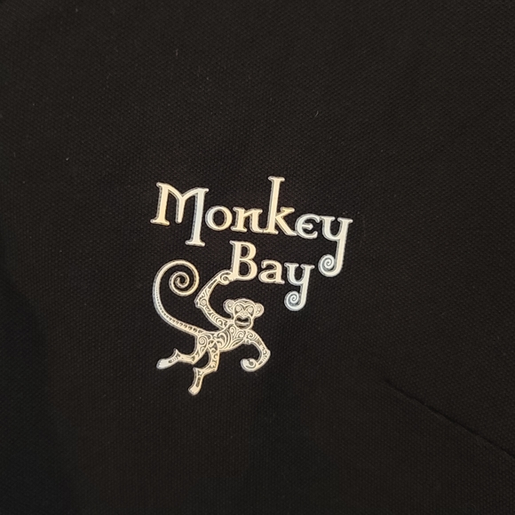 Monkey Bay winery cap sleeve fitted polo shirt - Picture 2 of 5